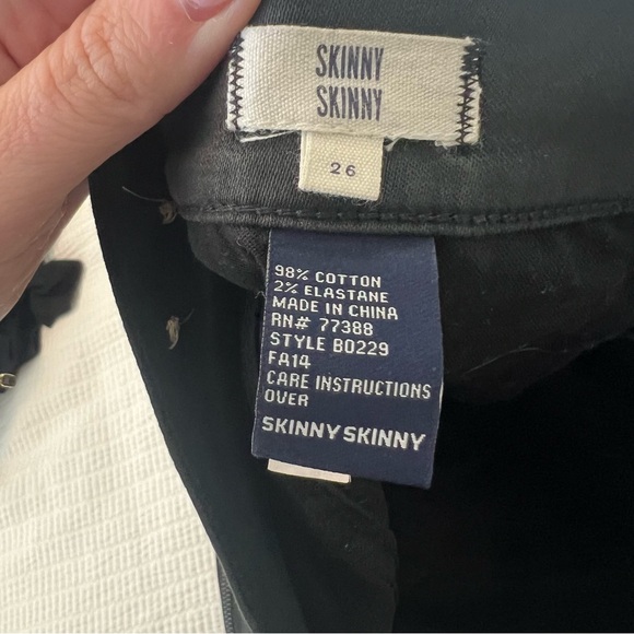 Madewell Coated Jeans Size 26 - Picture 4 of 6